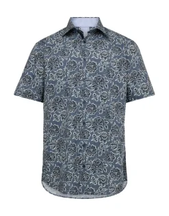 miesten kauluspaita, 3112063-500 SS SHIRT>Gino marcello Clearance