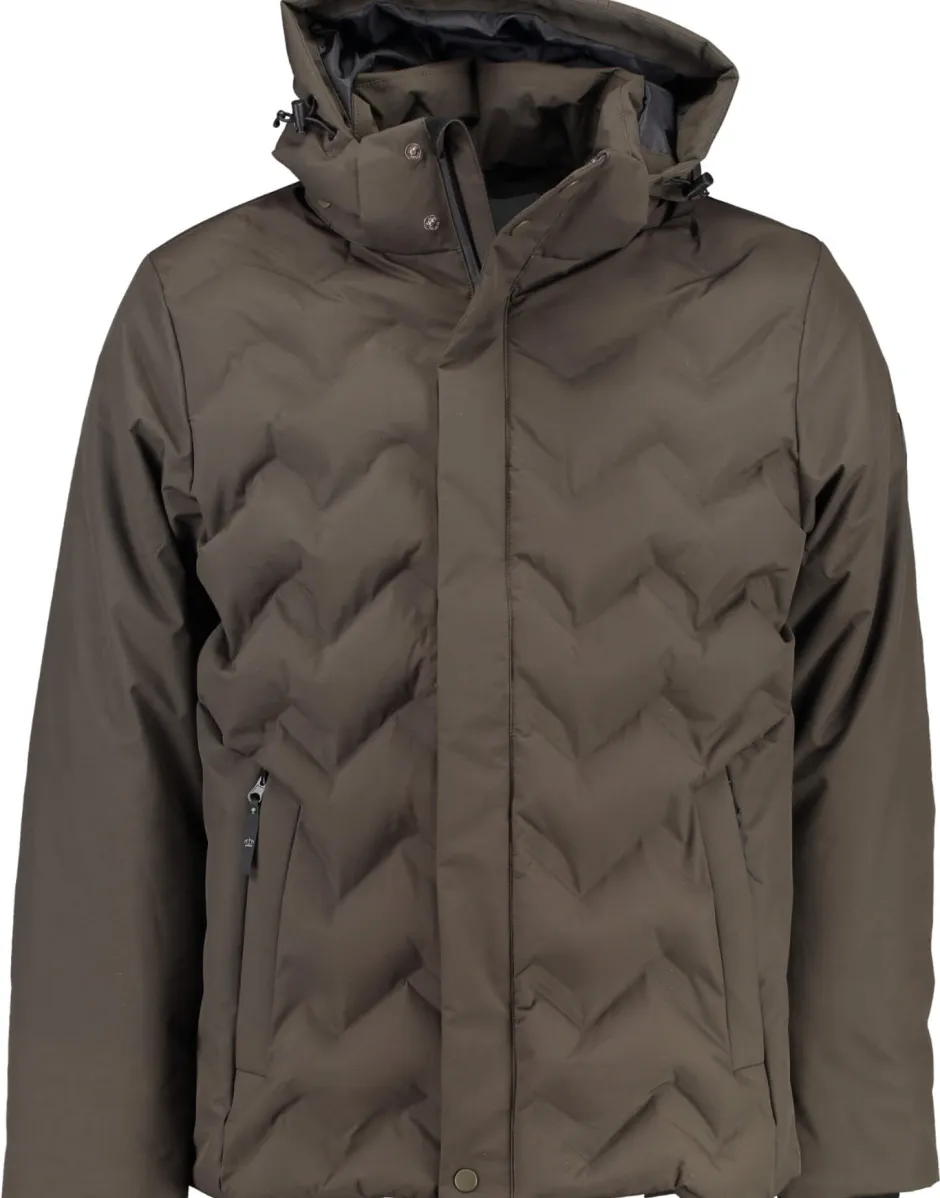 Miesten Talvitakki, K 150511 THOMAS REGENCY Armeijanvihreä>Gino marcello Clearance