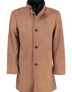 Miesten Villakangastakki, K WOOL COAT>Gino marcello Clearance