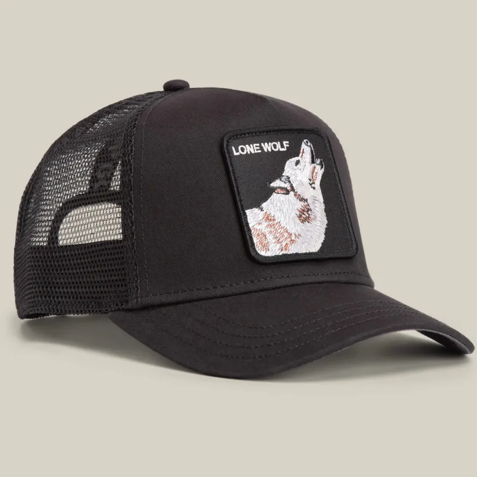 lippis Lone Wolf Trucker,>Goorin Bros Discount