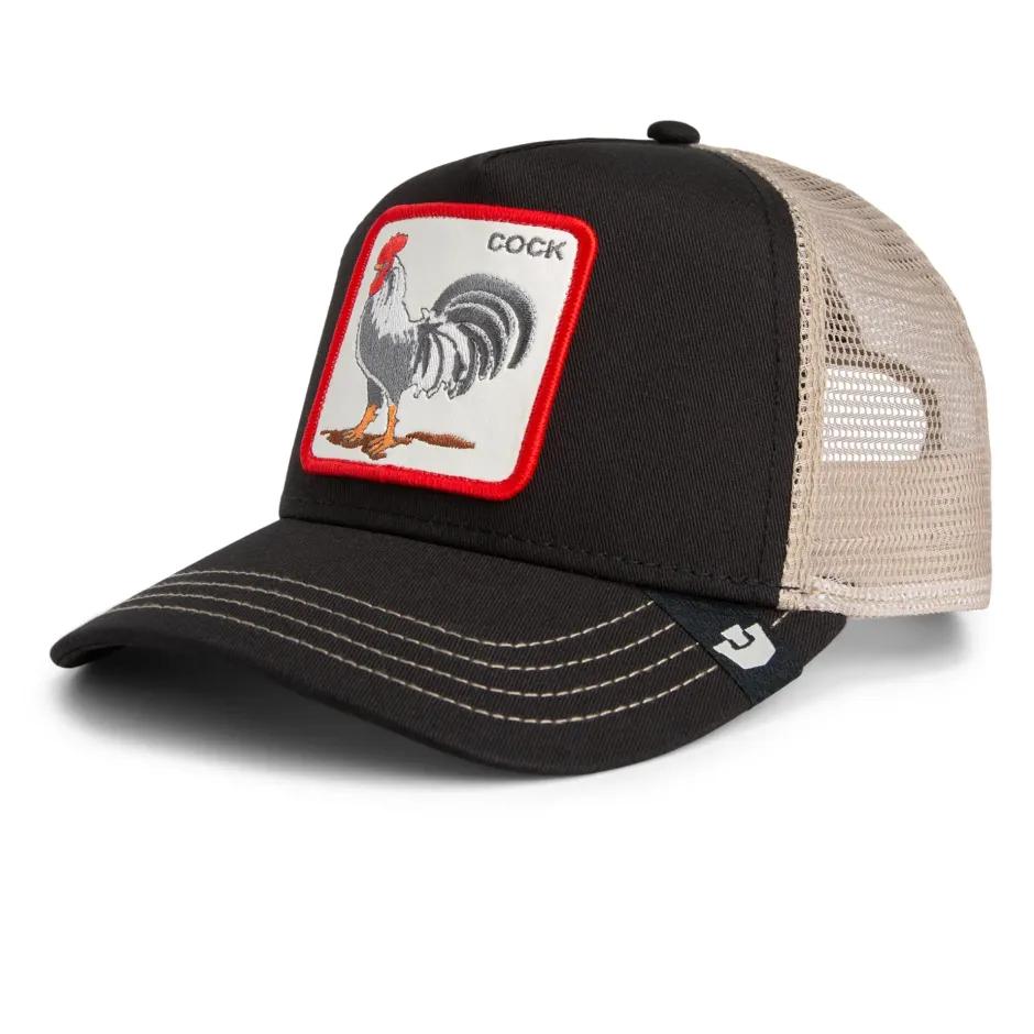 lippis Rooster Trucker Black,>Goorin Bros Best