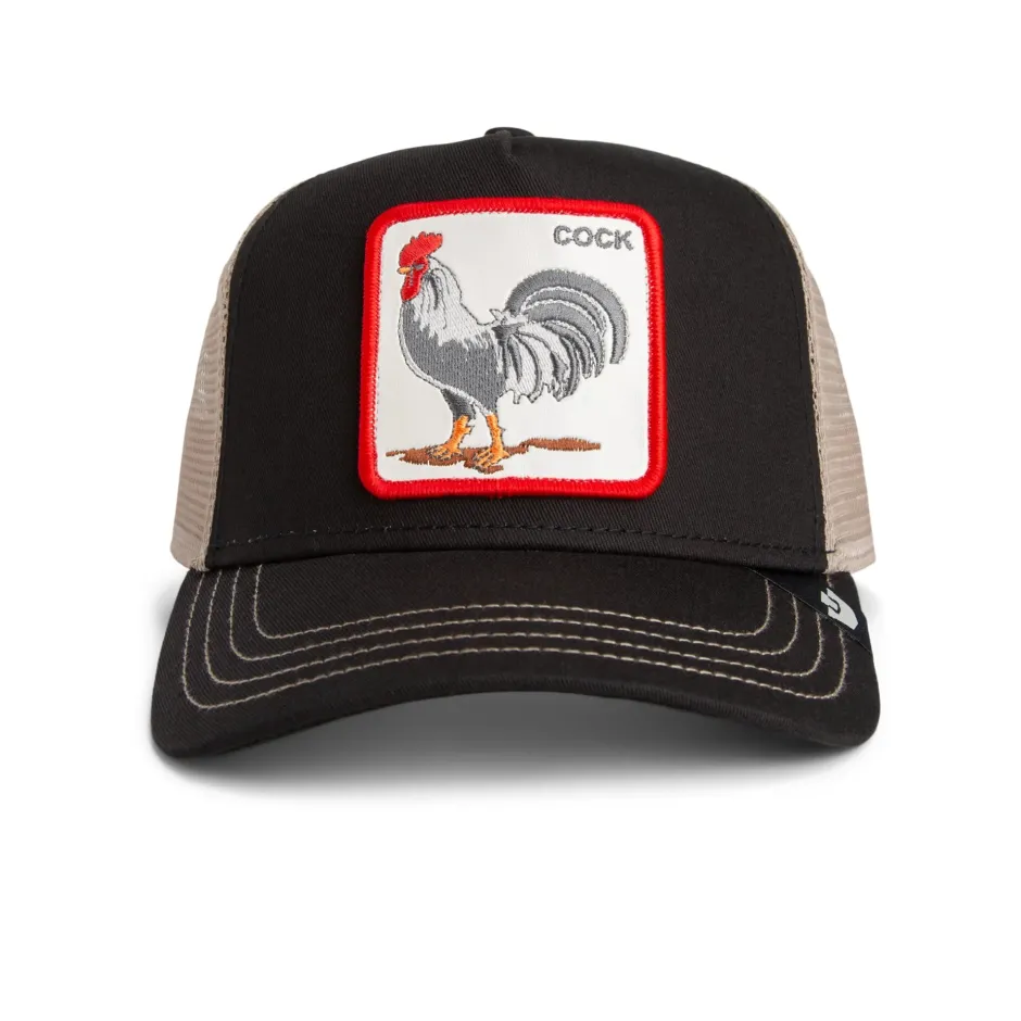 lippis Rooster Trucker Black,>Goorin Bros Best