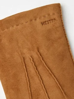 unisex käsineet ARTHUR SUEDE GLOVE WOOL LINING,>Hestra