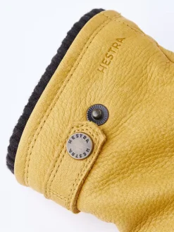 unisex käsineet UTSJÖ FLEECE LINER BUCKLE ELKSKIN GLOVE,>Hestra Outlet