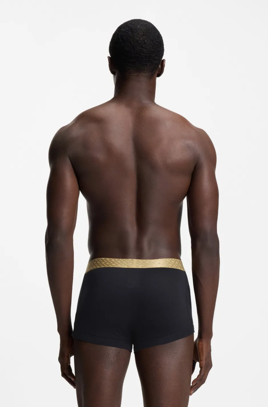 miesten bokserit, TRUNK 2P GOLD COTTON>Hugo Boss Clearance