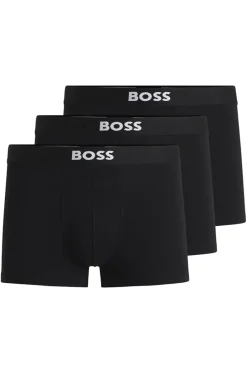 Miesten Bokserit, TRUNK 3P BOSS ICON NOS>Hugo Boss