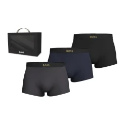 miesten bokserit, TRUNK 3P GOLD>Hugo Boss Outlet