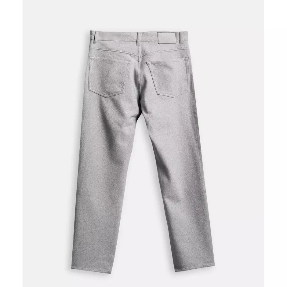 miesten housut H-RE MAINE5 WOOL LOOK HERRINGBONE STRECH,>Hugo Boss Discount