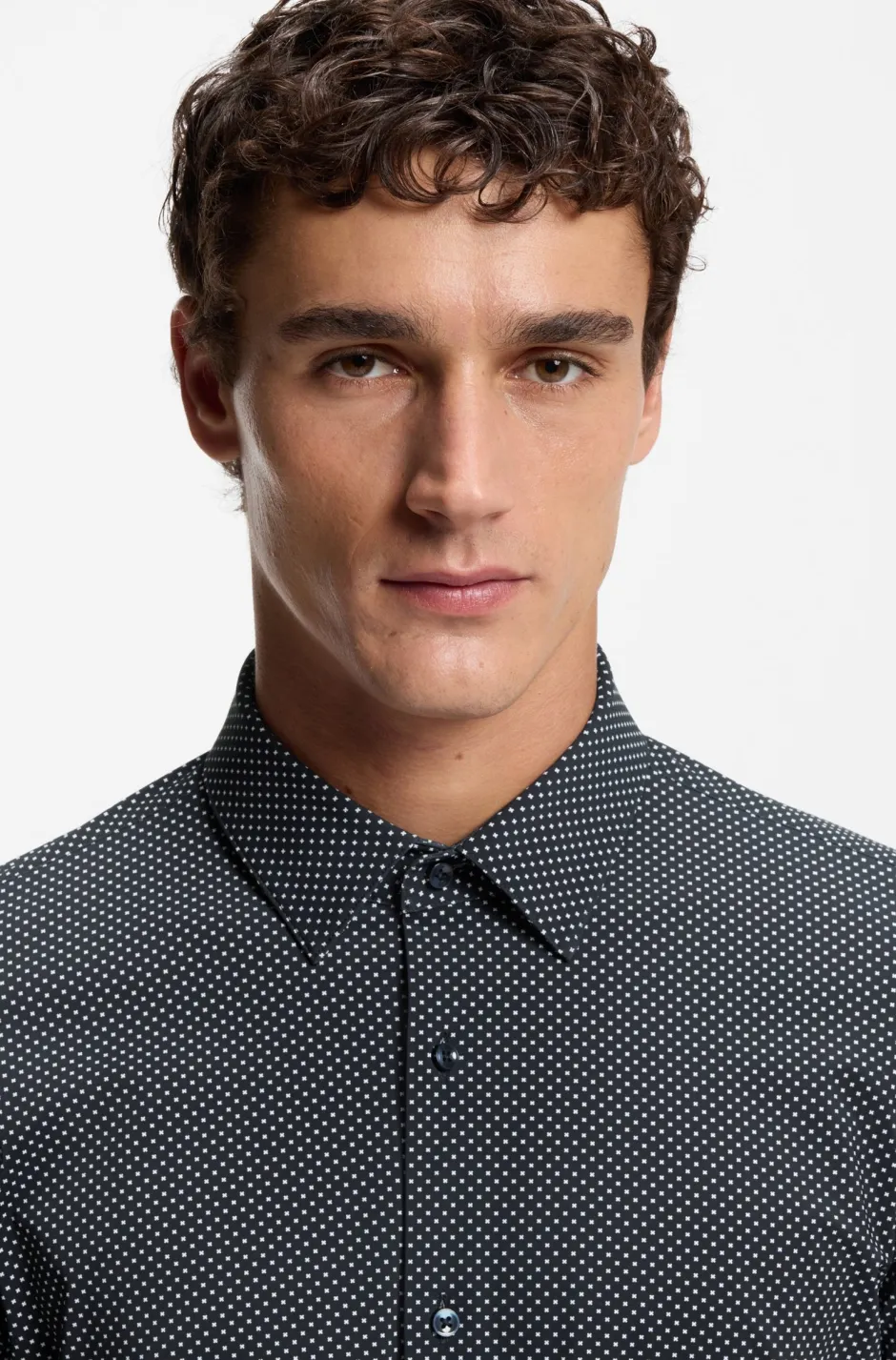 miesten kauluspaita P-HANK-S-K-261 Performance Stretch,>Hugo Boss