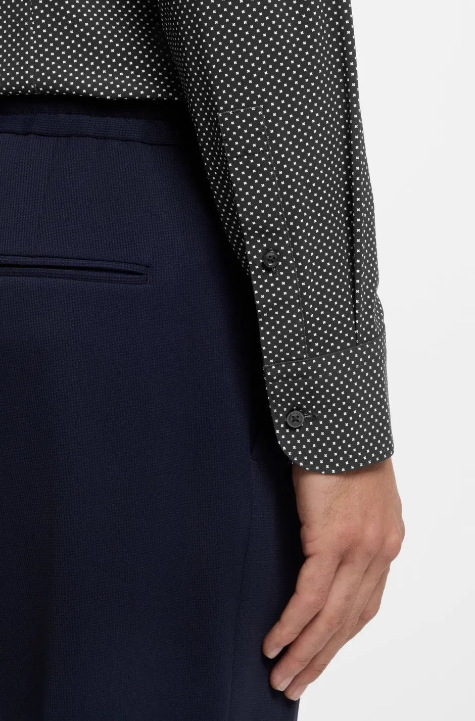 miesten kauluspaita P-HANK-S-K-261 Performance Stretch,>Hugo Boss