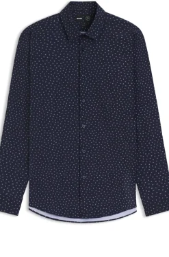 miesten kauluspaita, P-HANK PERFORMANCE STRECH PRINT>Hugo Boss Discount