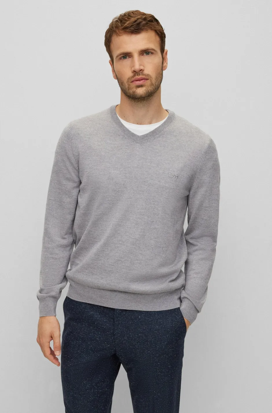 miesten neule, BARAM-L V REG FIT>Hugo Boss Sale