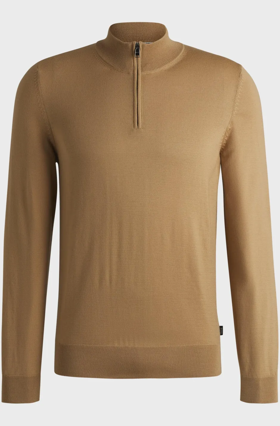 Miesten Neulepusero, HALF ZIP MERINO>Hugo Boss Discount
