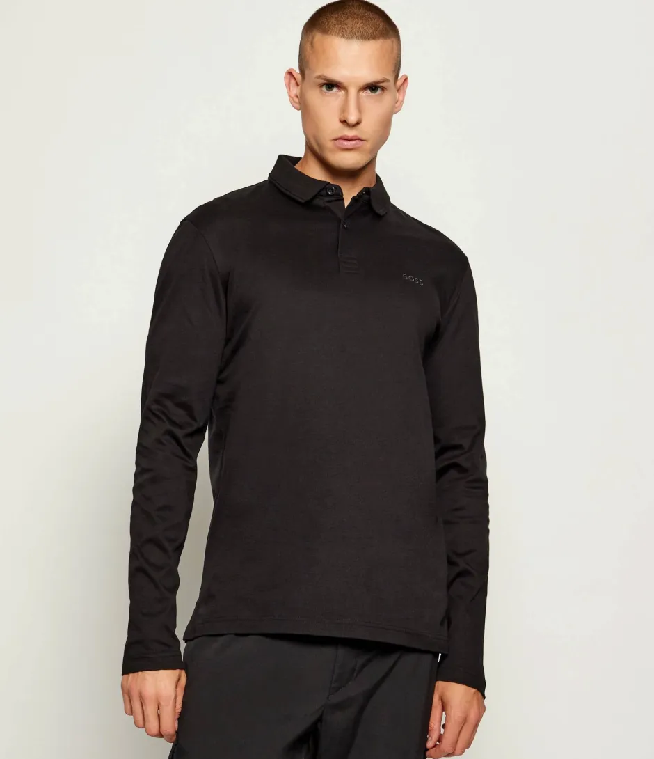 miesten pitkähihainen polokauluspaita PIROL,>Hugo Boss Discount