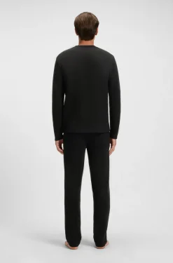 miesten pyjamapaita WAFFLE LS SHIRT NOS,>Hugo Boss New