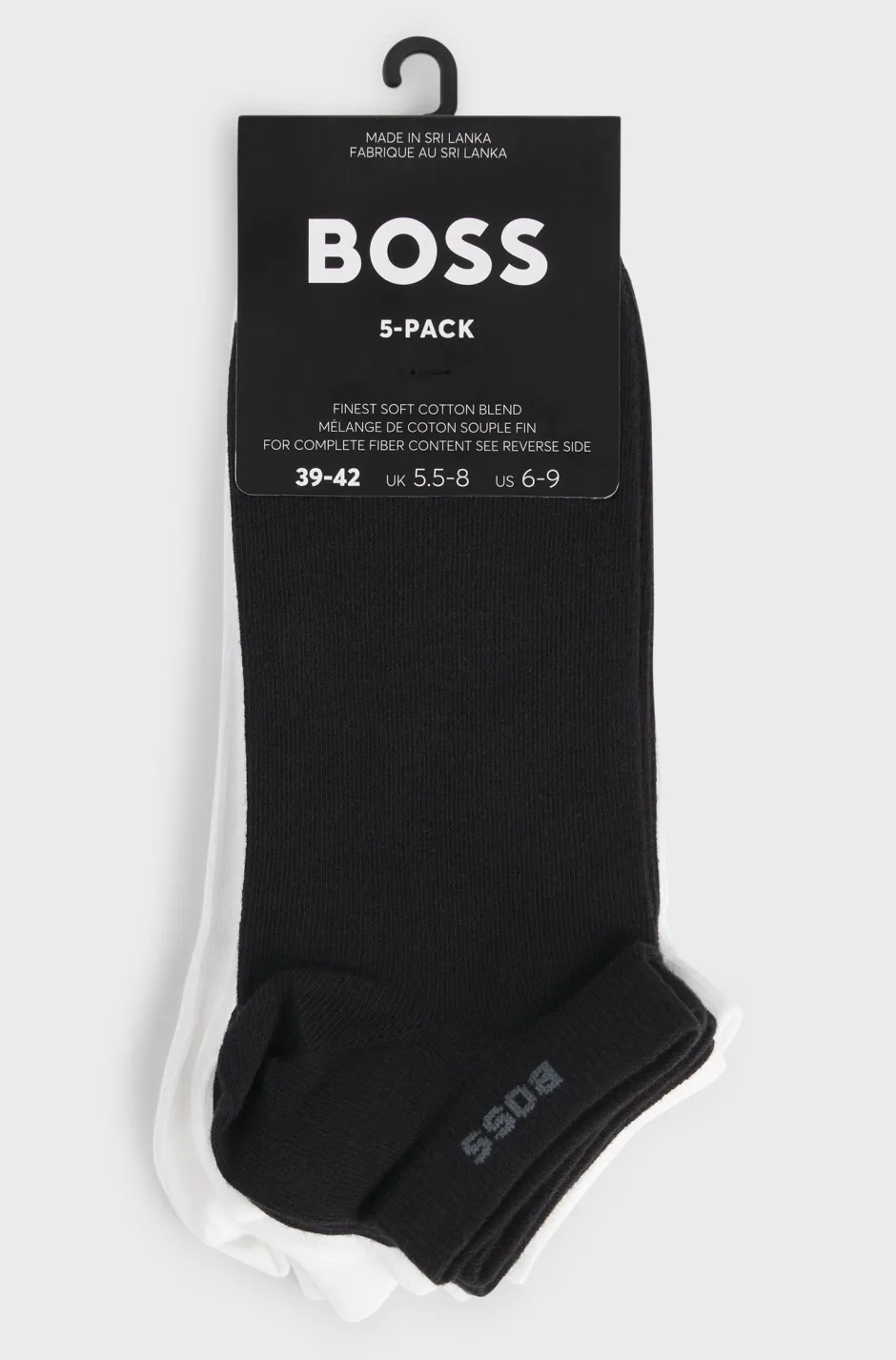 miesten sukat, 5 PACK SNEAKER SOCK Ei Värikoodia>Hugo Boss Hot