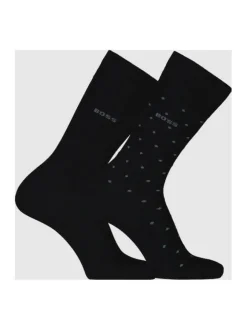 Miesten Sukat 2-Pack, MINI DOTS>Hugo Boss Outlet