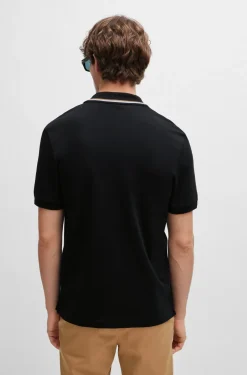 Miesten Trikoo T-paita polokauluksella, PENROSE 38 NOS>Hugo Boss Clearance