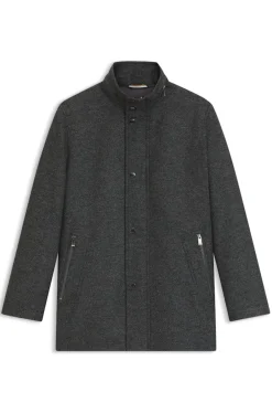 miesten villakangastakki, H-CAMRON Harmaa Kuosi>Hugo Boss Online