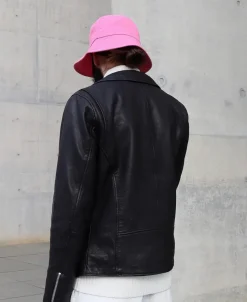 Miesten Nahkatakki ADAM BIKER>Human Scales Outlet