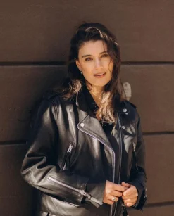 Naisten Nahkatakki, LEAH LEATHERJACKET>Human Scales New