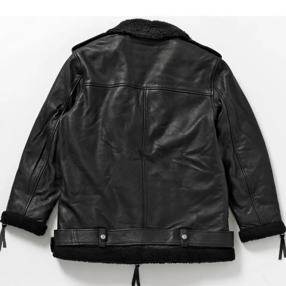 Naisten Nahkatakki Emilia Nahkatakki Karvalla>Human Scales Outlet