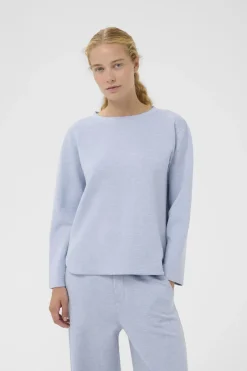 naisten collegepaita GincentIW Melange Crewneck,><noscript><img width=