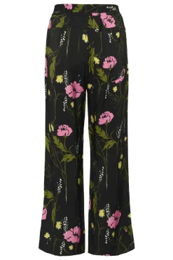 naisten housut Lucilleiw Pant, kukallinen kuosi><noscript><img width=