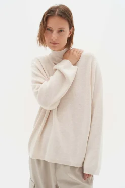 Naisten Neulepaita, RUDI OPEN BACK PULLOVER>Inwear Best