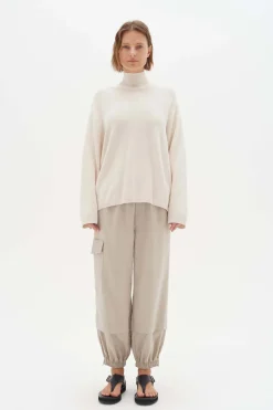 Naisten Neulepaita, RUDI OPEN BACK PULLOVER>Inwear Best