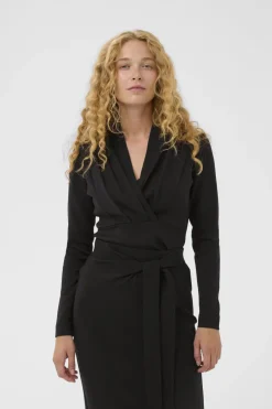 naisten pusero TRIIW VINCENTIW BLOUSE, musta><noscript><img width=