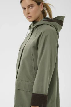 naisten takki GracelynnIW Hooded Jacket, vihreä><noscript><img width=