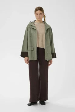 naisten takki GracelynnIW Hooded Jacket, vihreä><noscript><img width=