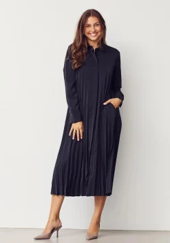 naisten mekko FRIDA PLEAT DRESS,>Isay New