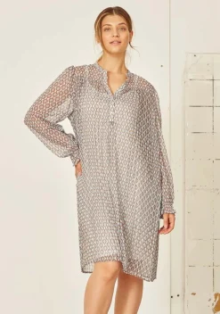 , Naisten Mekko, THEA PLEAT DRESS>Isay