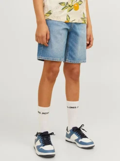 farkkushortsit, JJICHRIS JJORIGINAL SHORTS MF 920 Indigo>Jack and Jones Junior Outlet