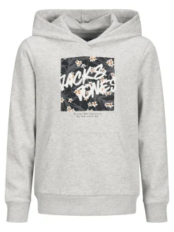 huppari, JJHAWAI SHAPE SWEAT HOOD Vaaleanharmaa>Jack and Jones Junior New
