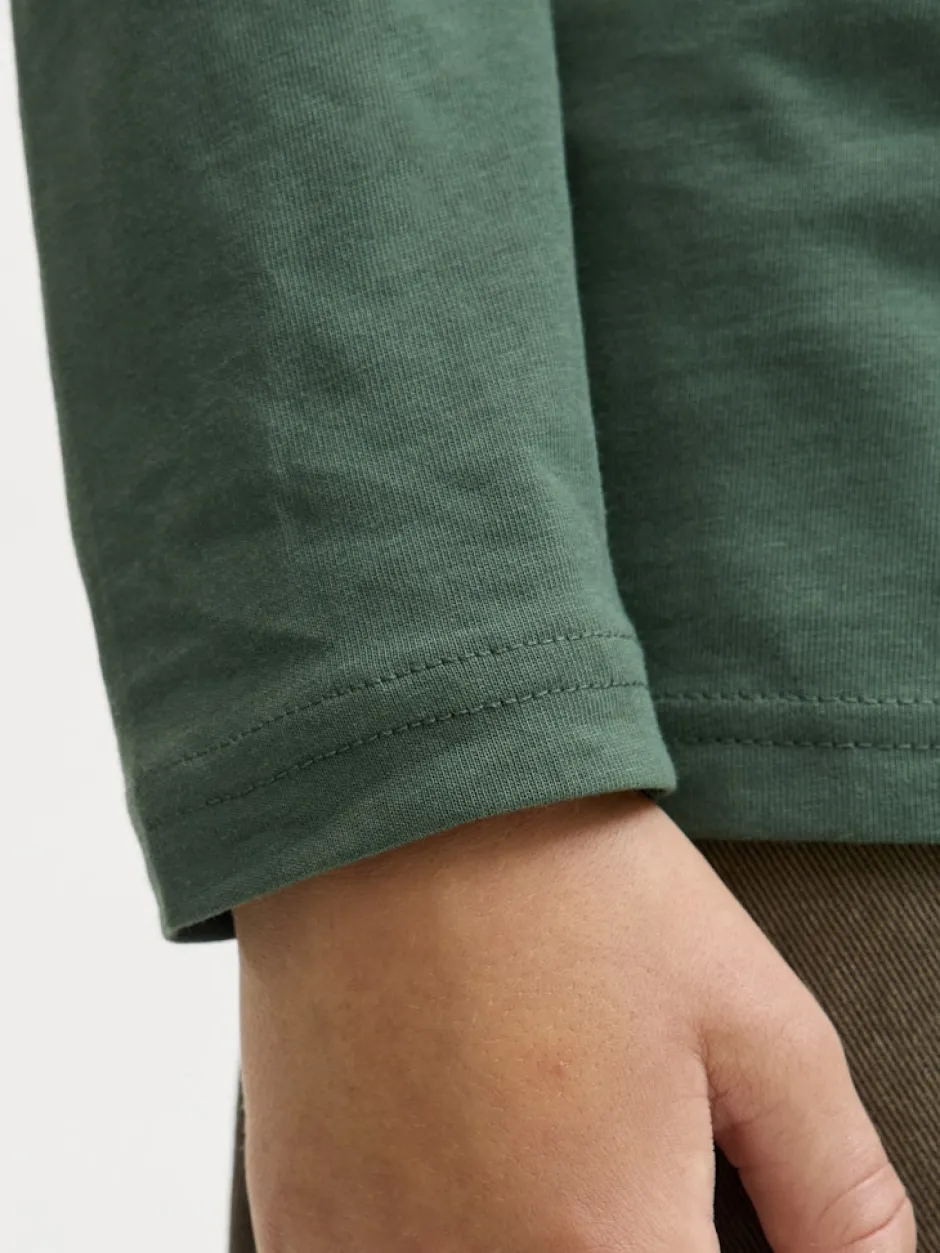 lasten paita JORBLEECKER MINIMAL TEE LS CREW NECK JNR,>Jack and Jones Junior Clearance