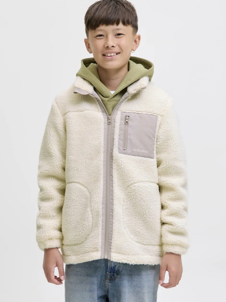 teddytakki, JJESOHO TEDDY JACKET JNR>Jack and Jones Junior Clearance