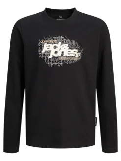 t-paita, JCOGRID BRANDING TEE LS CREW NECK JNR>Jack and Jones Junior Best