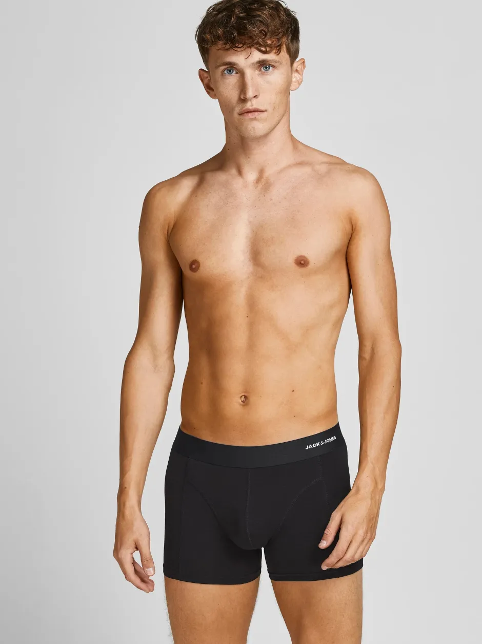 miesten alushousut, JACBASIC BAMBOO TRUNKS 3 PACK>Jack and Jones Discount