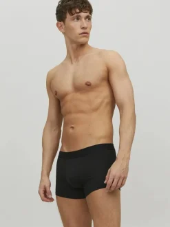 Miesten Bokserit, Jacwaistband Trunks 3 Pack>Jack and Jones New