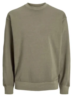 miesten collegepusero, JJECHARGE FADED SWEAT CREW NECK><noscript><img width=