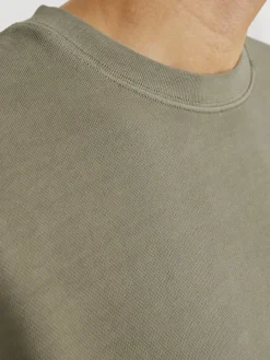 miesten collegepusero, JJECHARGE FADED SWEAT CREW NECK><noscript><img width=