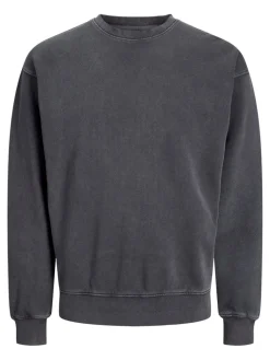 miesten collegepusero, JJECHARGE FADED SWEAT CREW NECK><noscript><img width=