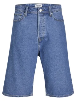 miesten farkkushortsit JJIRON JJORIGINAL SHORTS SQ 730 SN,><noscript><img width=