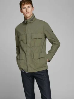 Miesten Takki, Lee Field Jacket Armeijanvihreä>Jack and Jones New