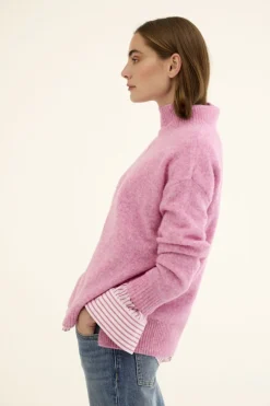 naisten neulepusero Krista polo sweater,>JcSophie New