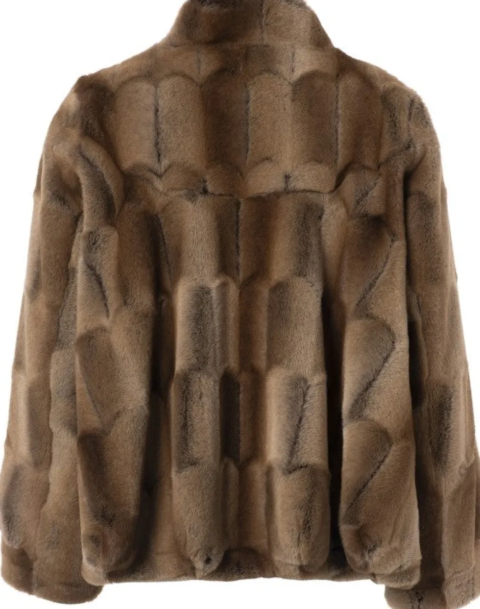 naisten tekoturkistakki, JENNIFER JACKET FUR>JcSophie Discount
