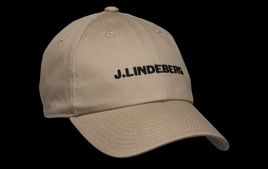 miesten lippis, ELIJAH COTTON LOGO CAP>J.Lindeberg Clearance